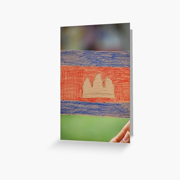 Mini Flag Greeting Card