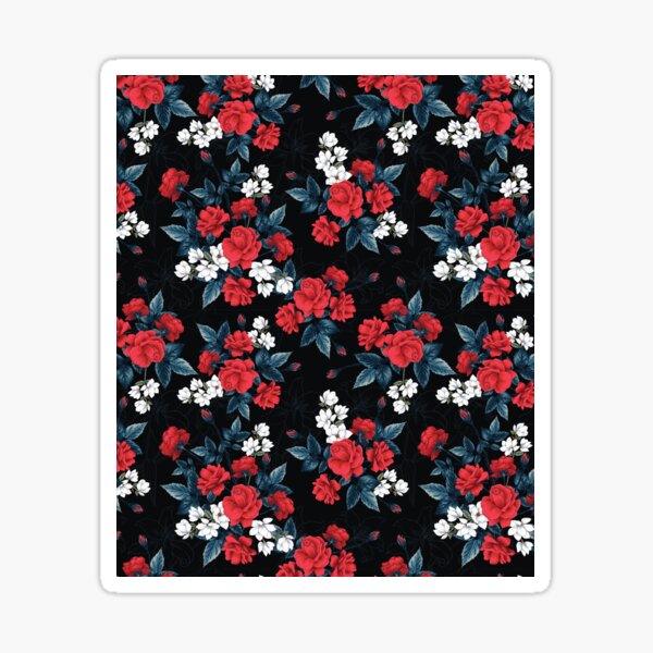 Item preview, Cute Red Flowers For Girls And Women  designed and sold by LeJoliShop.