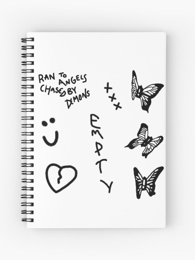 Cuaderno De Espiral Tatuajes De Jaden Hossler De Fancystickerz Redbubble
