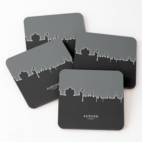 Item preview, Auburn Alabama Skyline designed and sold by ArtPrints.