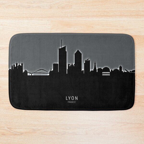 Item preview, Lyon France Skyline designed and sold by ArtPrints.