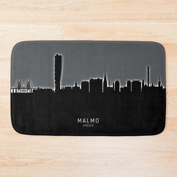 Item preview, Malmö Sweden Skyline designed and sold by ArtPrints.