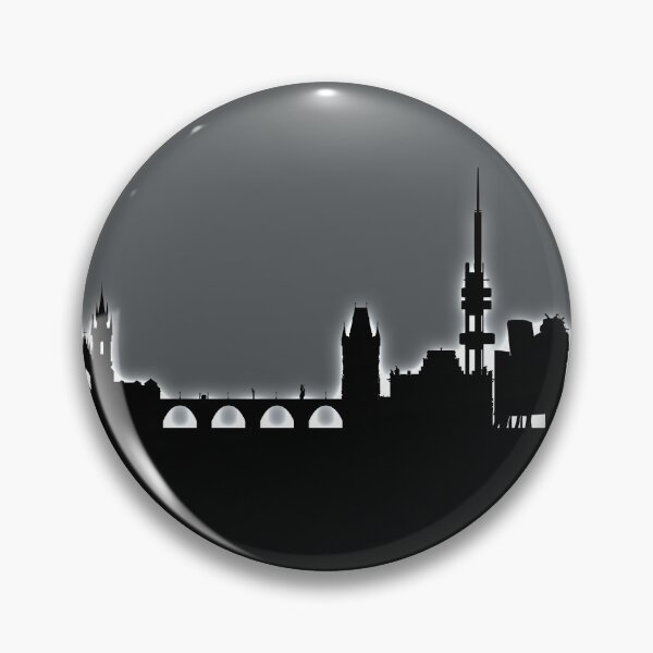 Item preview, Prague (Praha) Czech Republic Skyline designed and sold by ArtPrints.