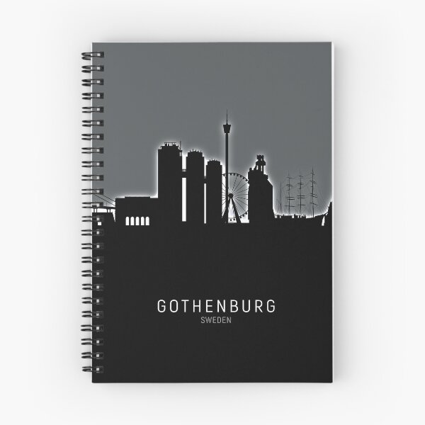 Item preview, Gothenburg Sweden Skyline designed and sold by ArtPrints.