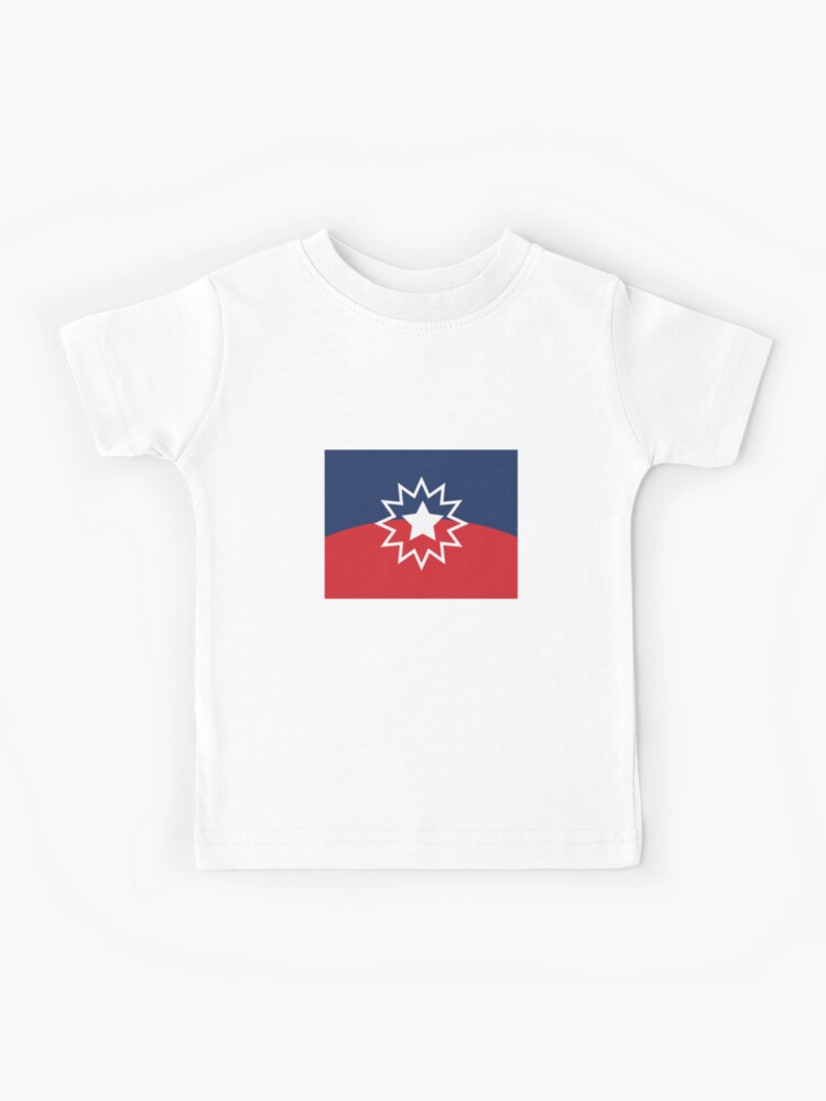 Distressed American Flag Texas Flag Kids Crew Neck Short Sleeve Shirt T-Shirt for Toddlers