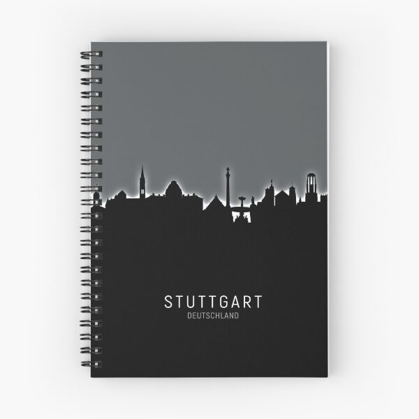Artikelvorschau, Stuttgart Germany Skyline entworfen und verkauft von ArtPrints.