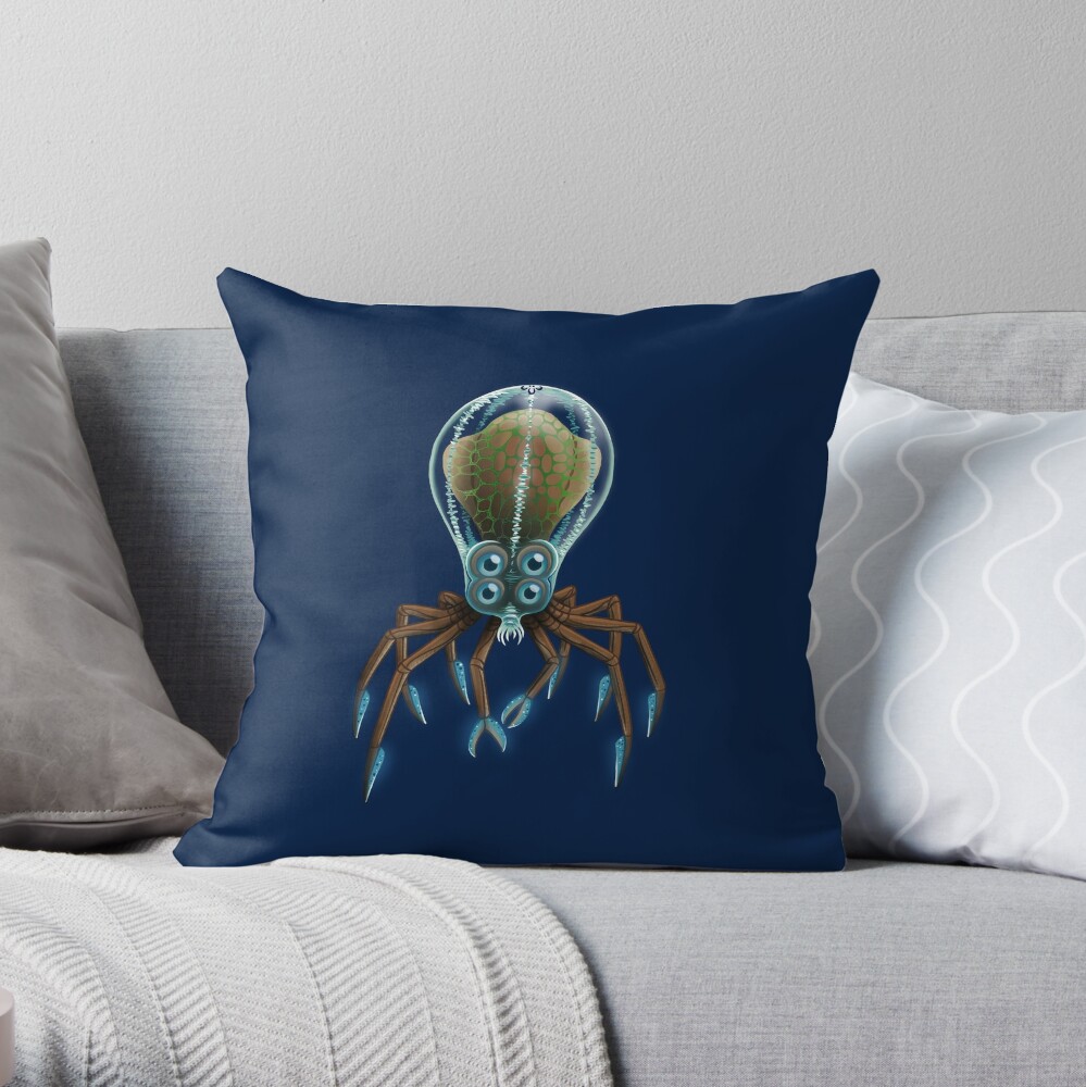 Great Discount Crabsquid Throw Pillow by DahlisCrafter TP-IOD49814