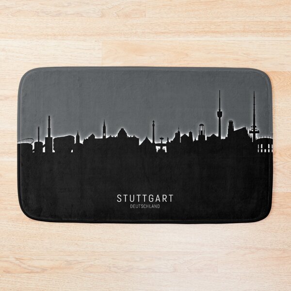 Item preview, Stuttgart Germany Skyline designed and sold by ArtPrints.