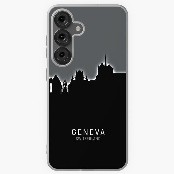 Item preview, Geneva Switzerland Skyline designed and sold by ArtPrints.