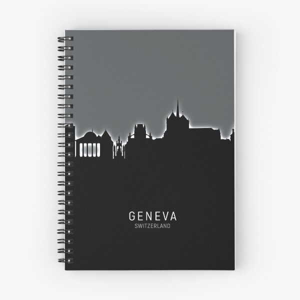 Item preview, Geneva Switzerland Skyline designed and sold by ArtPrints.