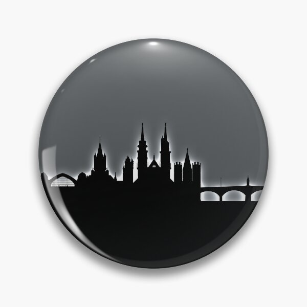 Item preview, Basel Switzerland Skyline designed and sold by ArtPrints.