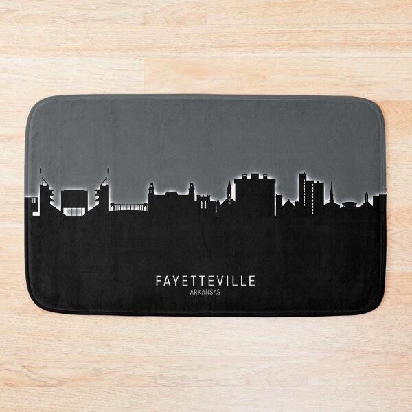 Item preview, Fayetteville Arkansas Skyline designed and sold by ArtPrints.