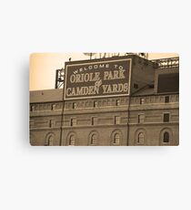 Baltimore Orioles Park at Camden Yards Canvas Print