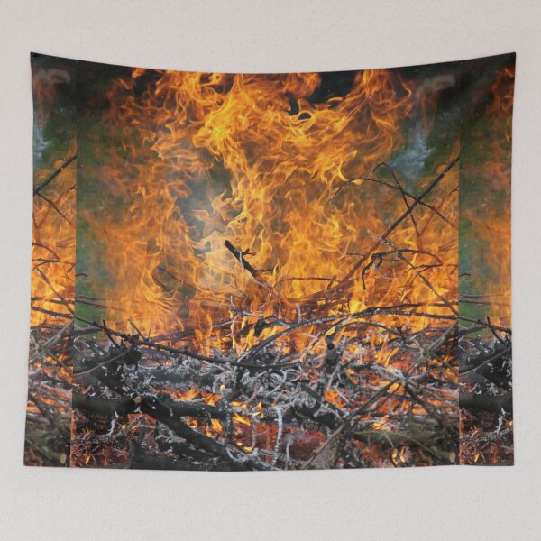 Item preview, Branches cleaning fire day light	 designed and sold by EstelleRossetti.