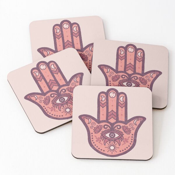 Item preview, Rusty Brown | Hamsa Hand Amulet in Copper designed and sold by Bloomandflo.