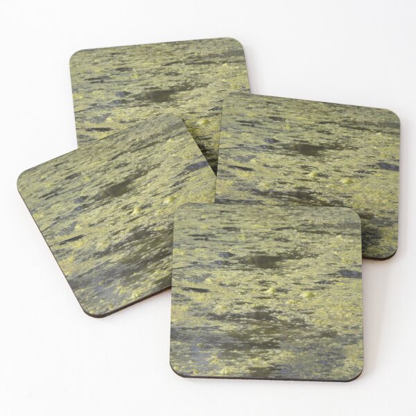 Item preview, Green micro algae bubbles in a swamp	 designed and sold by EstelleRossetti.