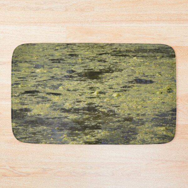 Item preview, Green micro algae bubbles in a swamp	 designed and sold by EstelleRossetti.
