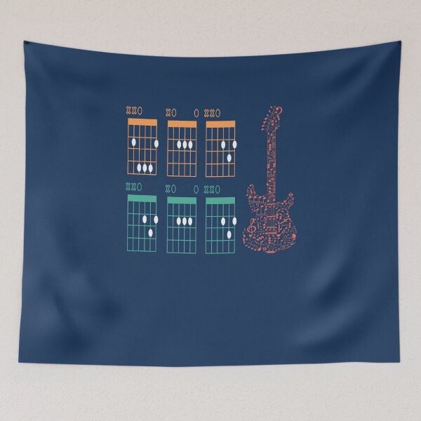 Item preview, BAD DAD - Guitar Chord style  designed and sold by ShirtzTonight.