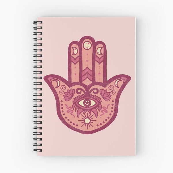 Item preview, Raspberry Sorbet | Hamsa Hand Amulet  designed and sold by Bloomandflo.