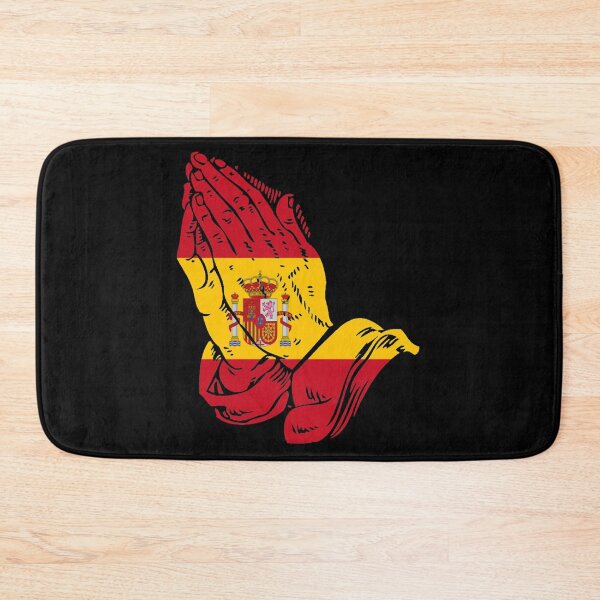 Item preview,  Praying Hands Spanish Flag  designed and sold by Kiwi-Tienda2017.