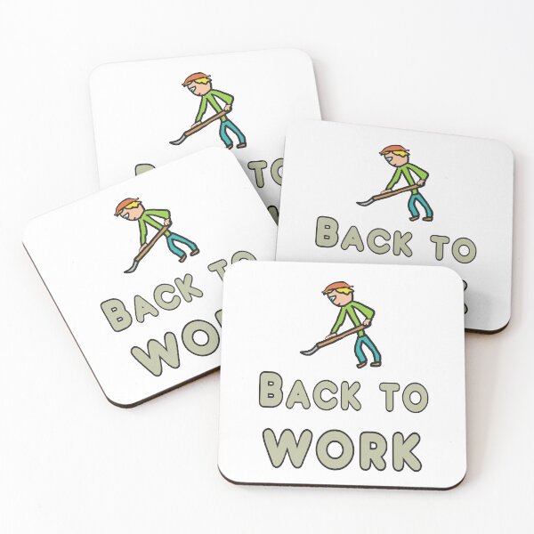 Item preview, Back To Work designed and sold by Mark-Ewbie.