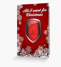 A Very Wolfsburg Christmas -Greeting Card Greeting Card