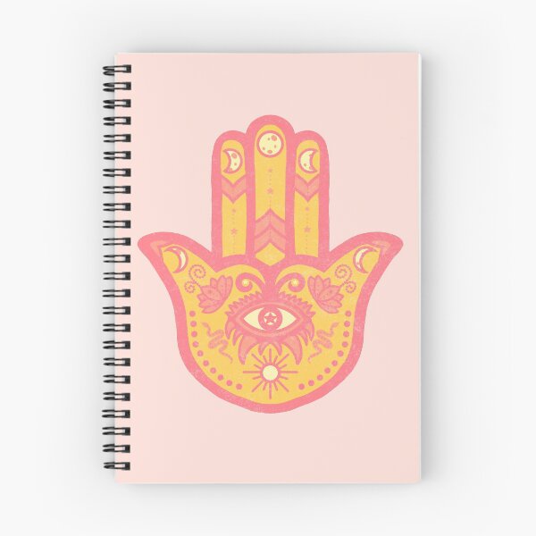 Item preview, Peachy | Hamsa Hand Amulet  designed and sold by Bloomandflo.