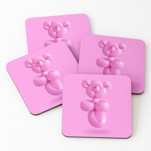Item preview, Teddy bear balloon in pink designed and sold by Retro Futurist.