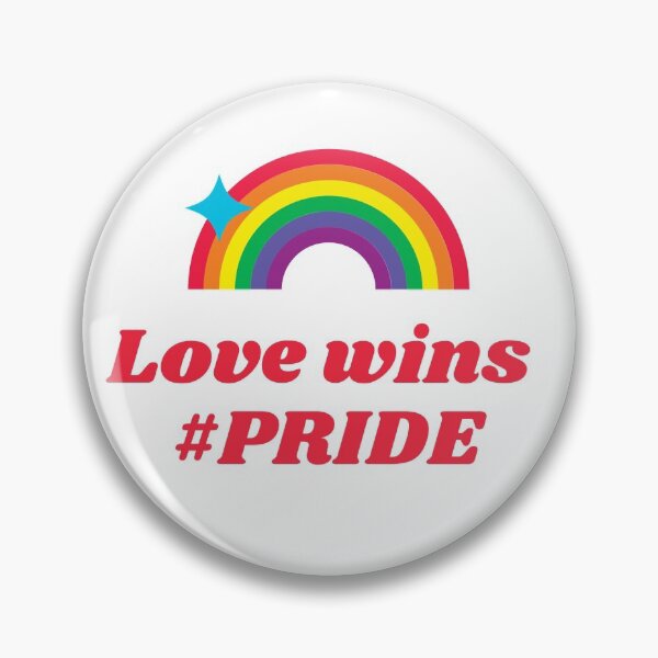 Item preview, Love wins Pride rainbow designed and sold by Delicarte.