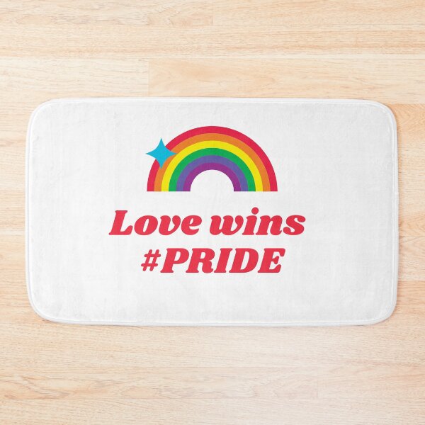Item preview, Love wins Pride rainbow designed and sold by Delicarte.