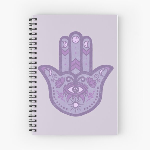 Item preview, Lavender Dreams | Hamsa Hand Amulet  designed and sold by Bloomandflo.