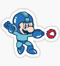 Mega Mario Sticker