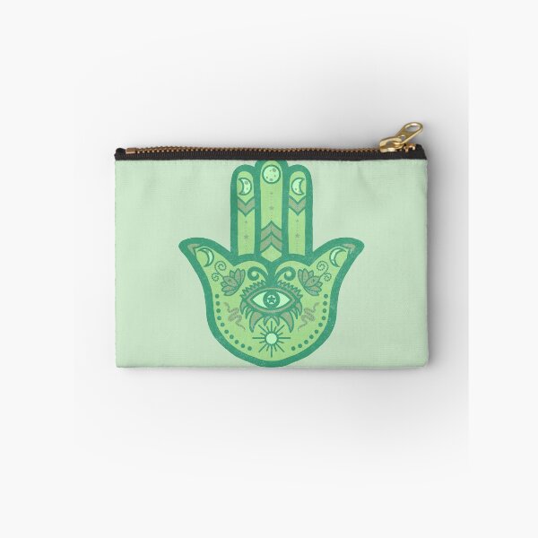 Item preview, Green Mamba | Hamsa Hand Amulet  designed and sold by Bloomandflo.
