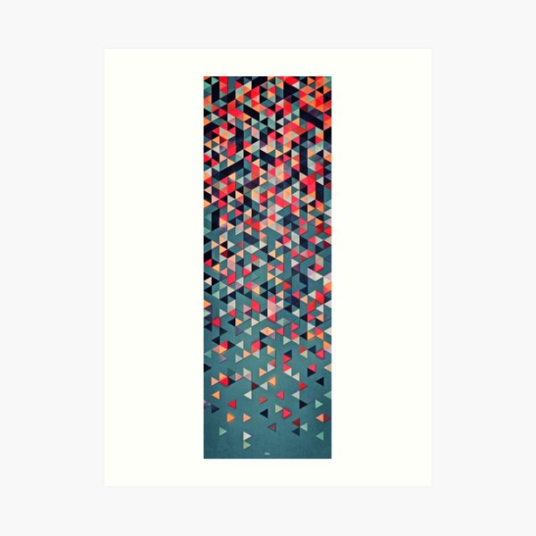 DROP DOWN Art Print