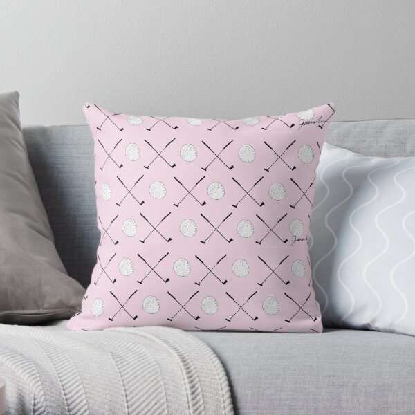The Art of Golf 12) - Tony Fernandes Throw Pillow