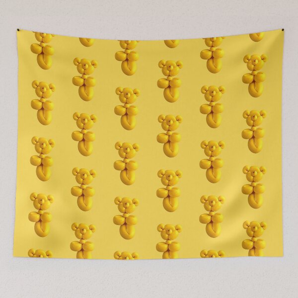 Item preview, Teddy bear balloon in yellow designed and sold by Retro Futurist.
