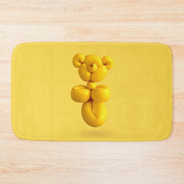 Item preview, Teddy bear balloon in yellow designed and sold by Retro Futurist.