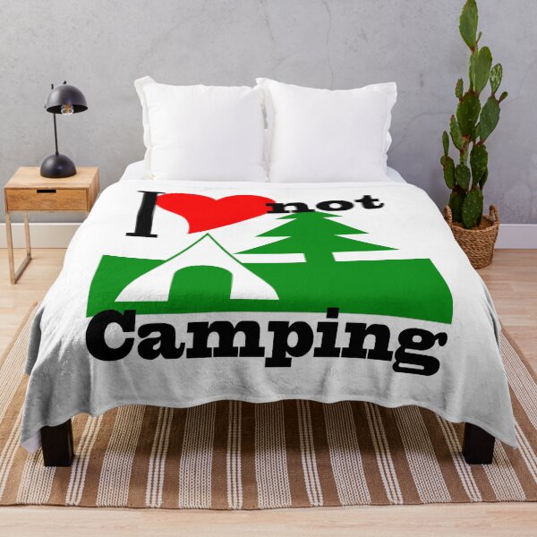 Item preview, I love not Camping designed and sold by MixdWerdz.