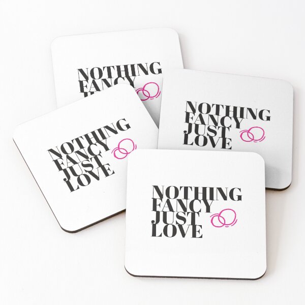 Item preview, NOTHING FANCY - JUST LOVE - WEDDING INVITATION - WEDDING - JUST LOVE - PINK designed and sold by WeddingStuffArt.