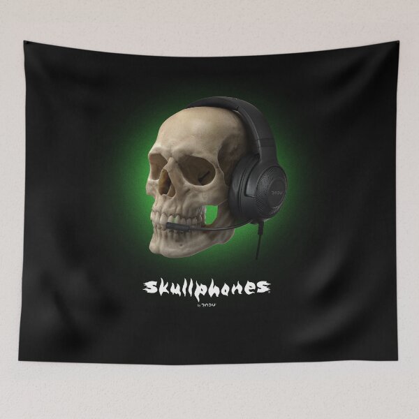 Item preview, SKULLPHONES 03-04 green designed and sold by Radu-Gabriel.