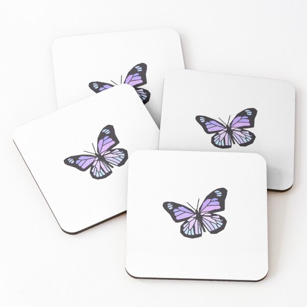 Item preview, Purple butterfly with white background  designed and sold by Amy Shimizu.