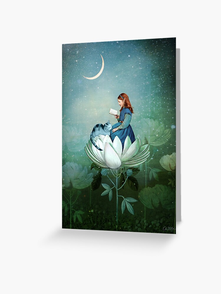 Blue stories | Greeting Card
