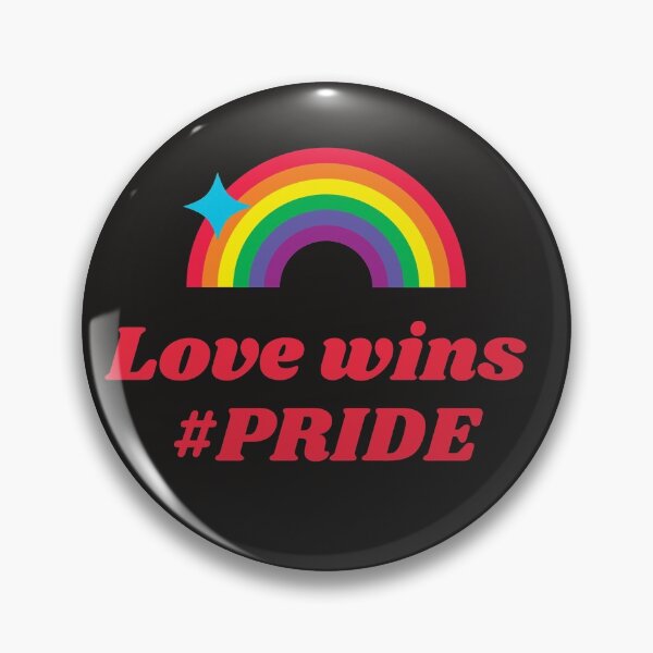 Item preview,  Love wins Pride rainbow designed and sold by Delicarte.