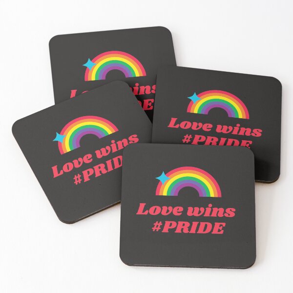 Item preview,  Love wins Pride rainbow designed and sold by Delicarte.