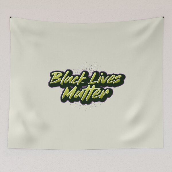 Item preview, Black Lives Matter Green Graffiti With Purple Spray Paint designed and sold by javes93.