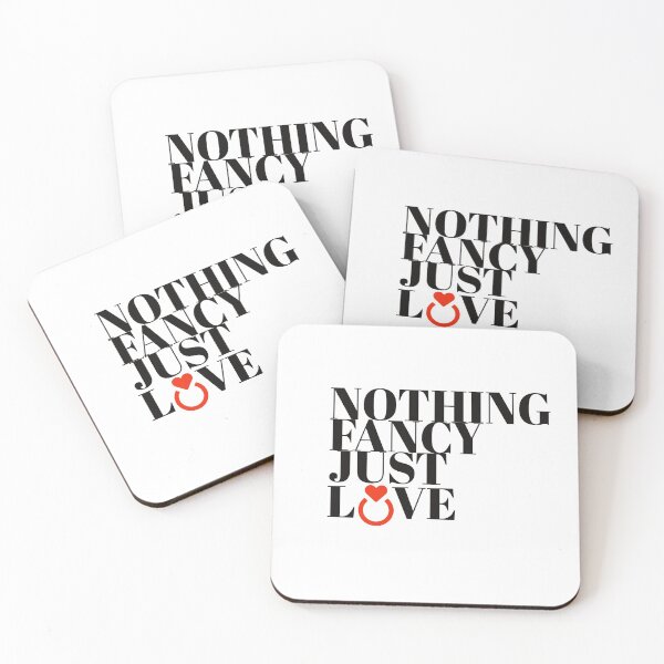 Item preview, WEDDING CARD - NOTHING FANCY JUST LOVE - CREATIVE WEDDING - STUFF designed and sold by WeddingStuffArt.
