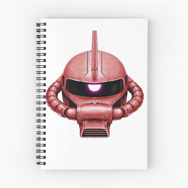 Item preview, Red Zaku Head designed and sold by Andrea Gatti Art.