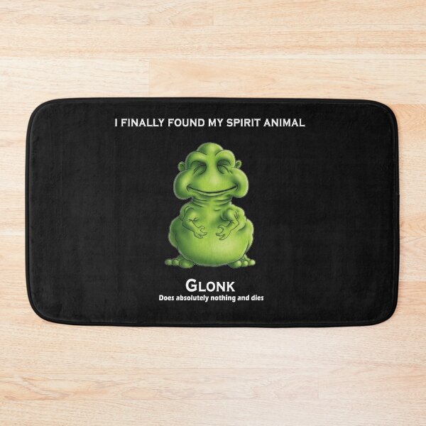 Item preview, Glonk Spiritual Animal White designed and sold by Emma's Theory.