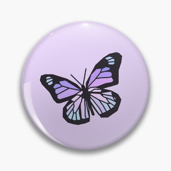 Download Purple Butterfly In Cyber Y2K Aesthetic Wallpaper