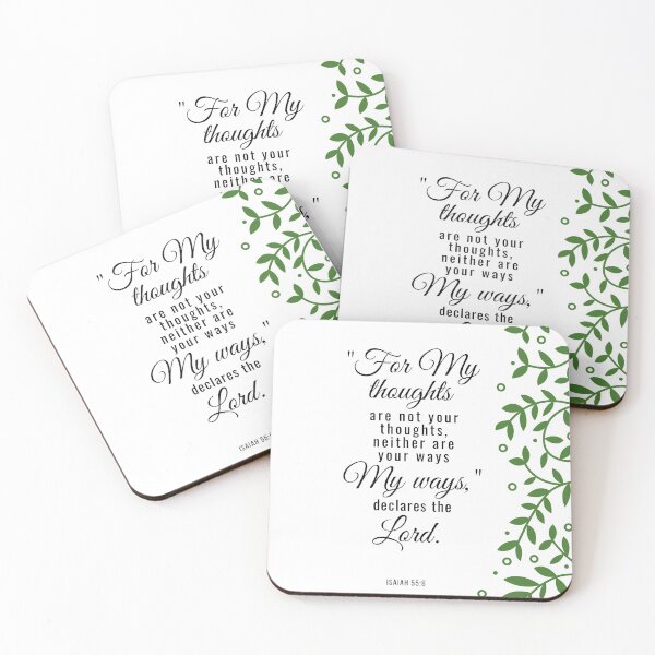Item preview, Isaiah 55:8 designed and sold by Shineyarts.